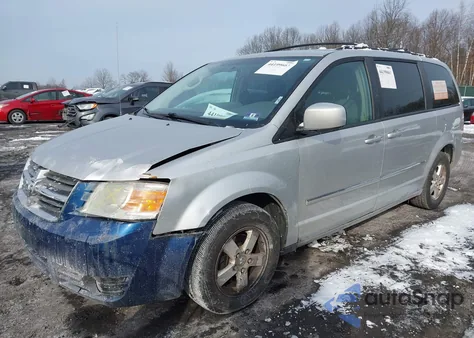2008 Dodge Grand Caravan Sxt from USA, damaged, VIN 1D8HN54P68B108407